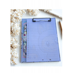 bloc notes et son presse-papiers  LABUBU