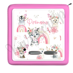 ✨ Stickers pour Toniebox animaux arc en ciel  – Version 1 ✨