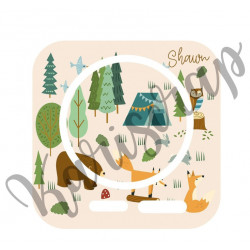 ✨ Stickers pour Toniebox animaux de la forêt  – Version 2 ✨